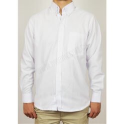 Camisa Oxford Caballero Manga Larga